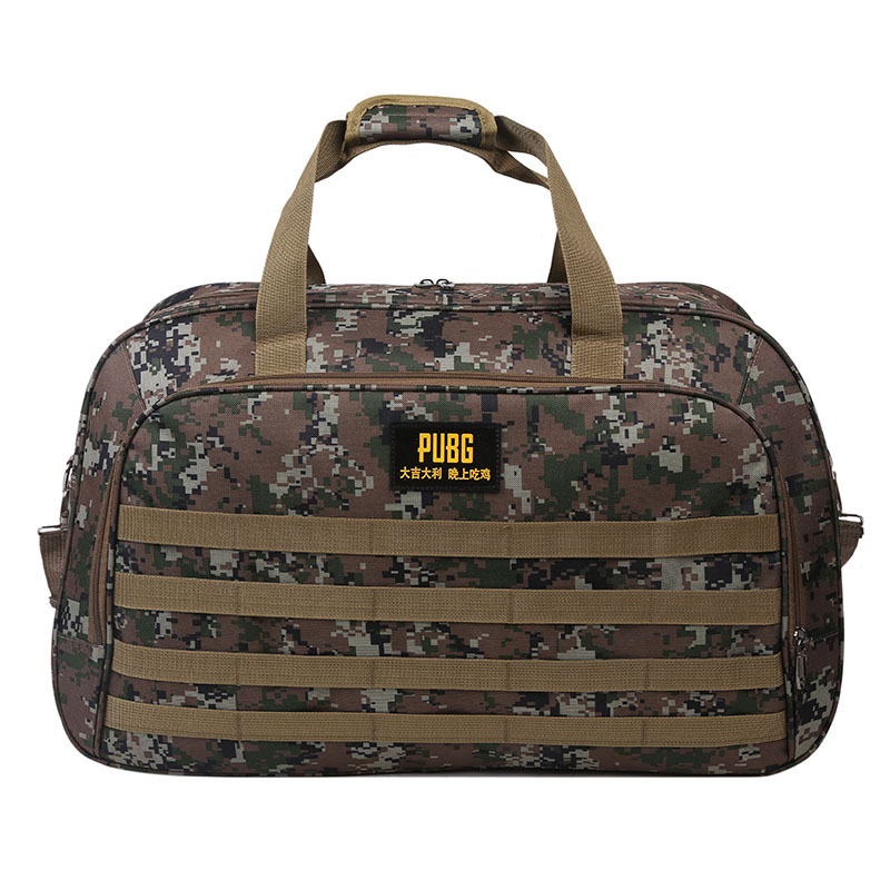 Portable camouflage travel bag for men and women long short distance
