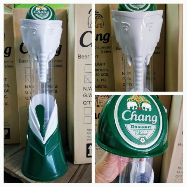 ทาวเวอร์เบียร์ช้าง รุ่นหัวช้าง Chang Beer tower Dispenser Shopee Thailand