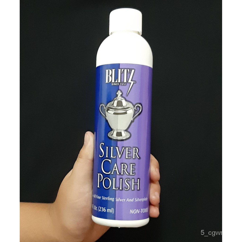 น้ำยาขัดเงิน น้ำยาทำความสะอาดเครื่องเงิน ครีมขัดเงิน Blitz Silver Care