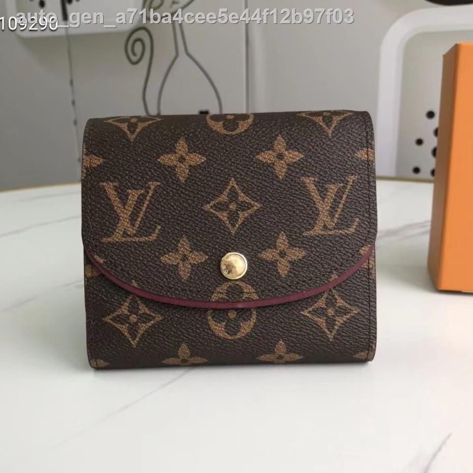 With box New 100 Genuine Louis Vuitton LV Women s WalletARIANE Wallet