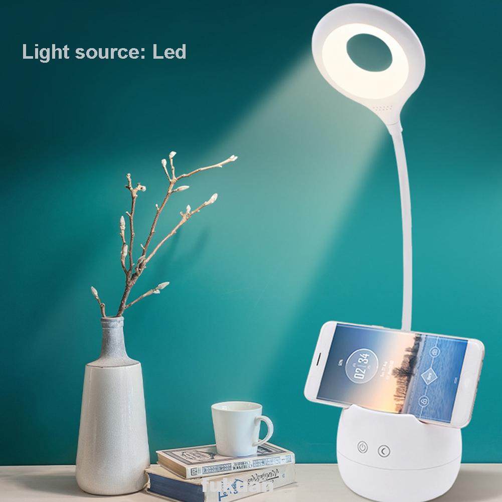 Flexible Night Light 2in1 Multifunction Adjustable Brightness Touch LED With Pen Holder Table