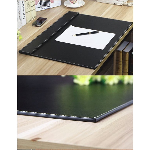 Premium Desk Mat แผ่นรองเอกสาร หนีบเอกสาร แผ่นรองโต๊ะทำงาน หนังTPU แบบ