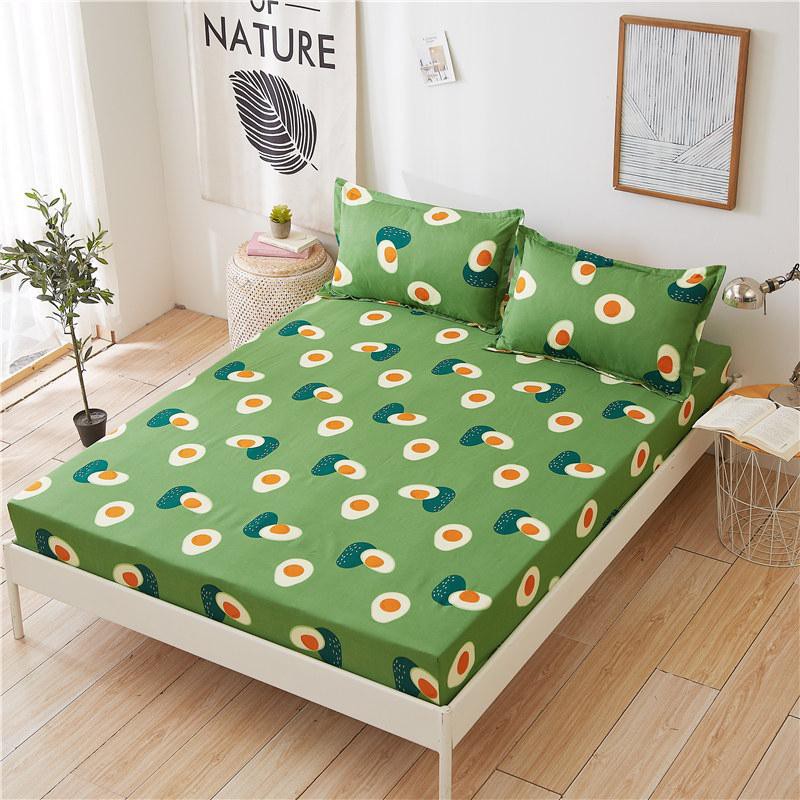 15 Pattern Fitted Sheet Bed Sheet with Elastic Band Couple Mattress