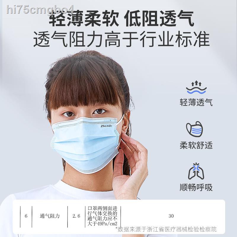 4 ┋Zhende Medical Medical Medical Disposable Masks for Adult Medical