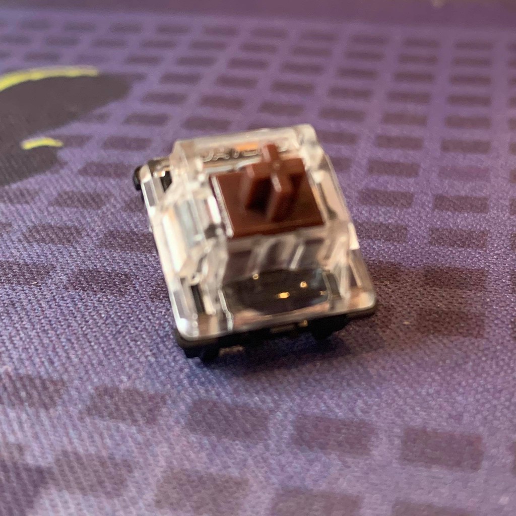 [Lubed] [Tactile] Gateron Optical Brown SWITCHES สวิทช์สำหรับ Optical