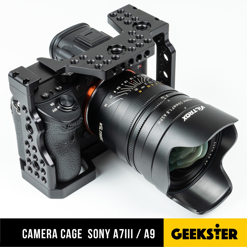 Cage Rig สำหรับ Sony A7III / A7 MK3 / A9 ( a7 3 / a7r 3 / Camera Grip