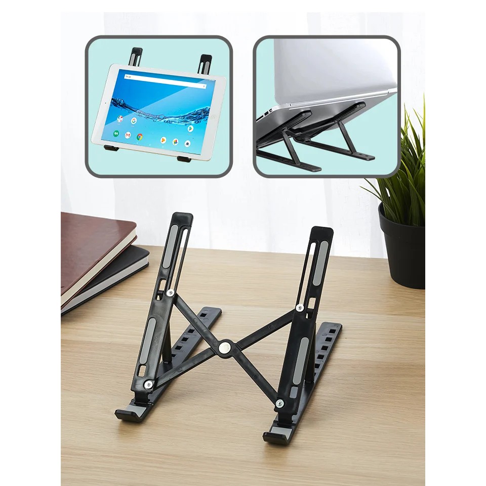 แท่นวางคอมพิวเตอร์แล็ปท็อป ขาตั้งแล็ปท็อป ที่รองโน๊ตบุ๊ค แท่นวางโน้ตบุ