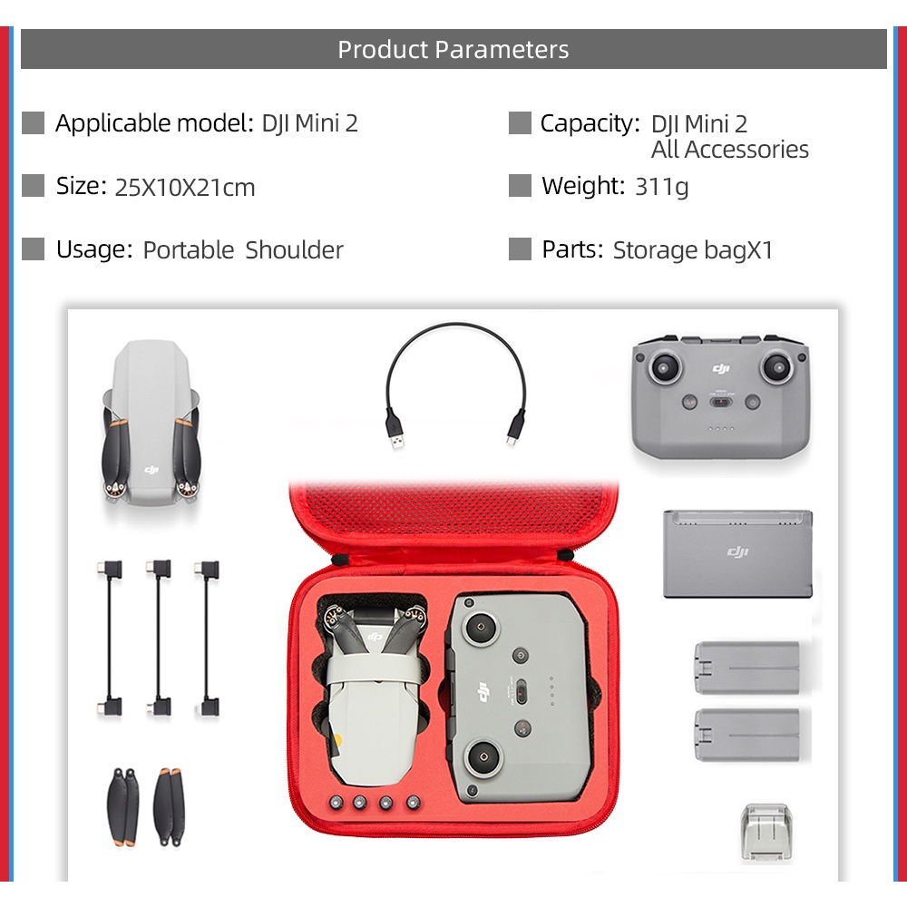 Dji Mini 3 Pro Bag Mini 2 Case 100 Brand Original Mini 3 Shoulder Bag
