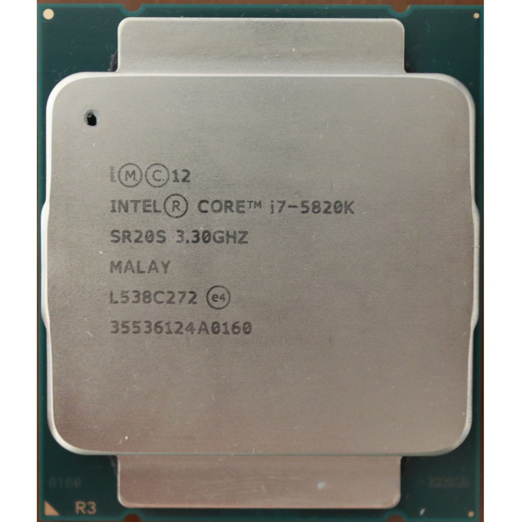 Cpu I75820k 3.3Ghz 6c/12t Socket 2011 Shopee Thailand