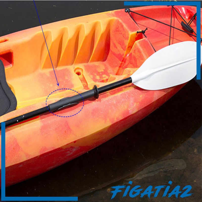 [FIGATIA2] 2 Count Plastic Kayak Paddle Clips Canoe Boat Accessories