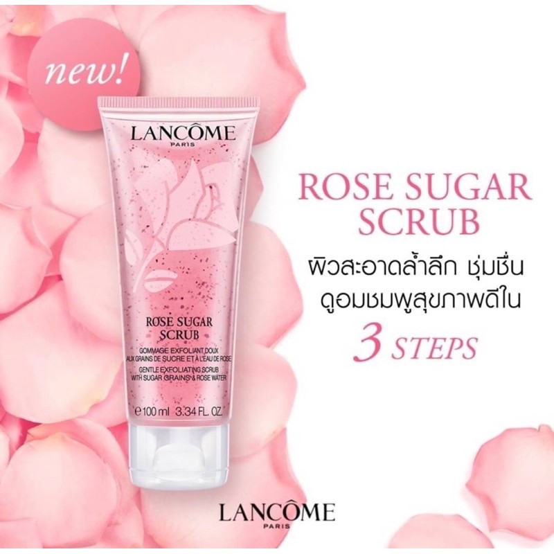 Rose Sugar Scrub Gentle Exfoliating Scrub 100ml