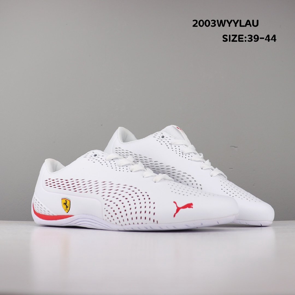 ของแท้ 100 Ferrari X Puma SF drift cat 7s uitra รองเท้ากีฬาลําลอง (สี