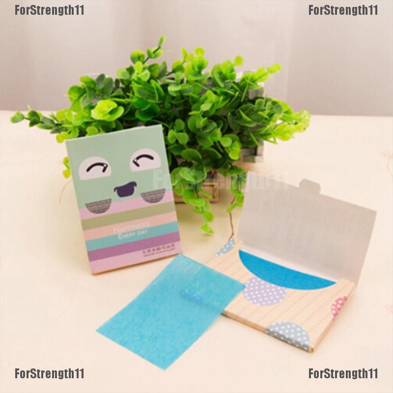 「FOR」50 Sheets Make Up Oil Absorbing Blotting Facial Face Clean Paper
