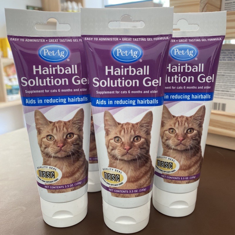เจล ระบายก้อนขน สำหรับ แมว PetAg Hairball solution gel 100g. anhmanee
