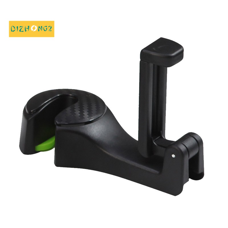 2 in 1 Auto Car Back Seat Phone Holder Stand Headrest Hanger Hooks