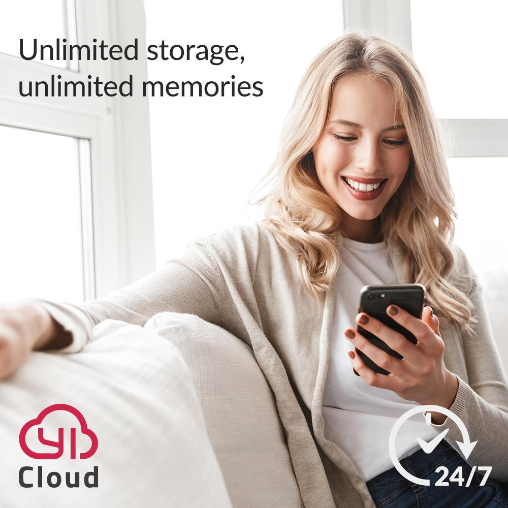 Prepaid YI Cloud (Entry Plan) 1 Month Subscription IP Camera CCTV