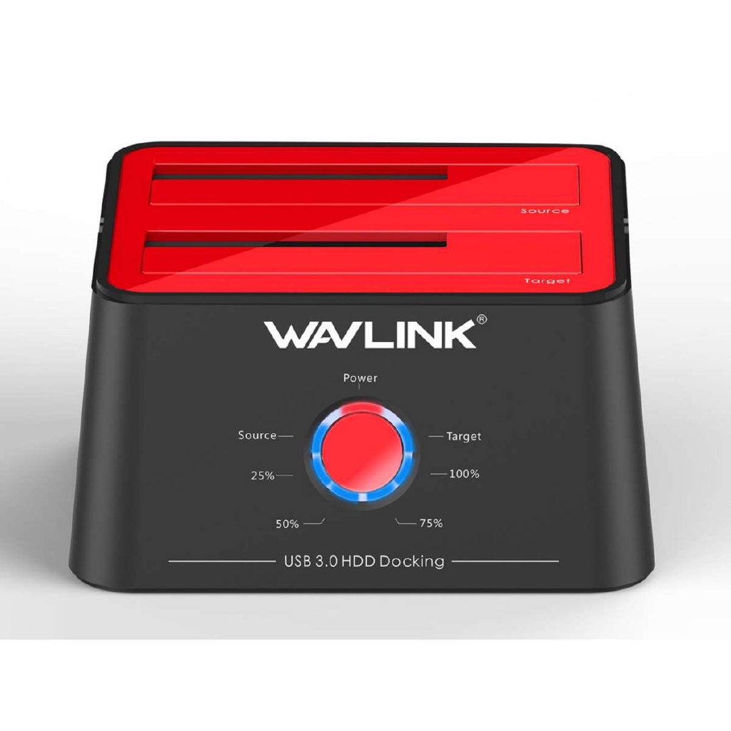 Wavlink Hard Drive Docking Station HDD DualBay Dock USB 3.0 to SATA External Hard Drive Docking