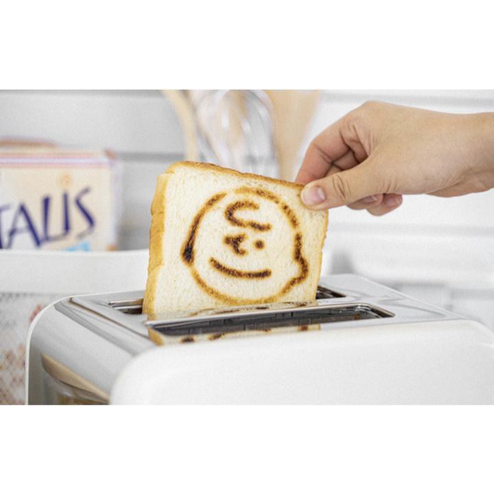 Snoopy Retro Toaster เครื่องปิ้งขนมปัง 10x10 Brand ดีวจากเกาหลี ไฟไทย