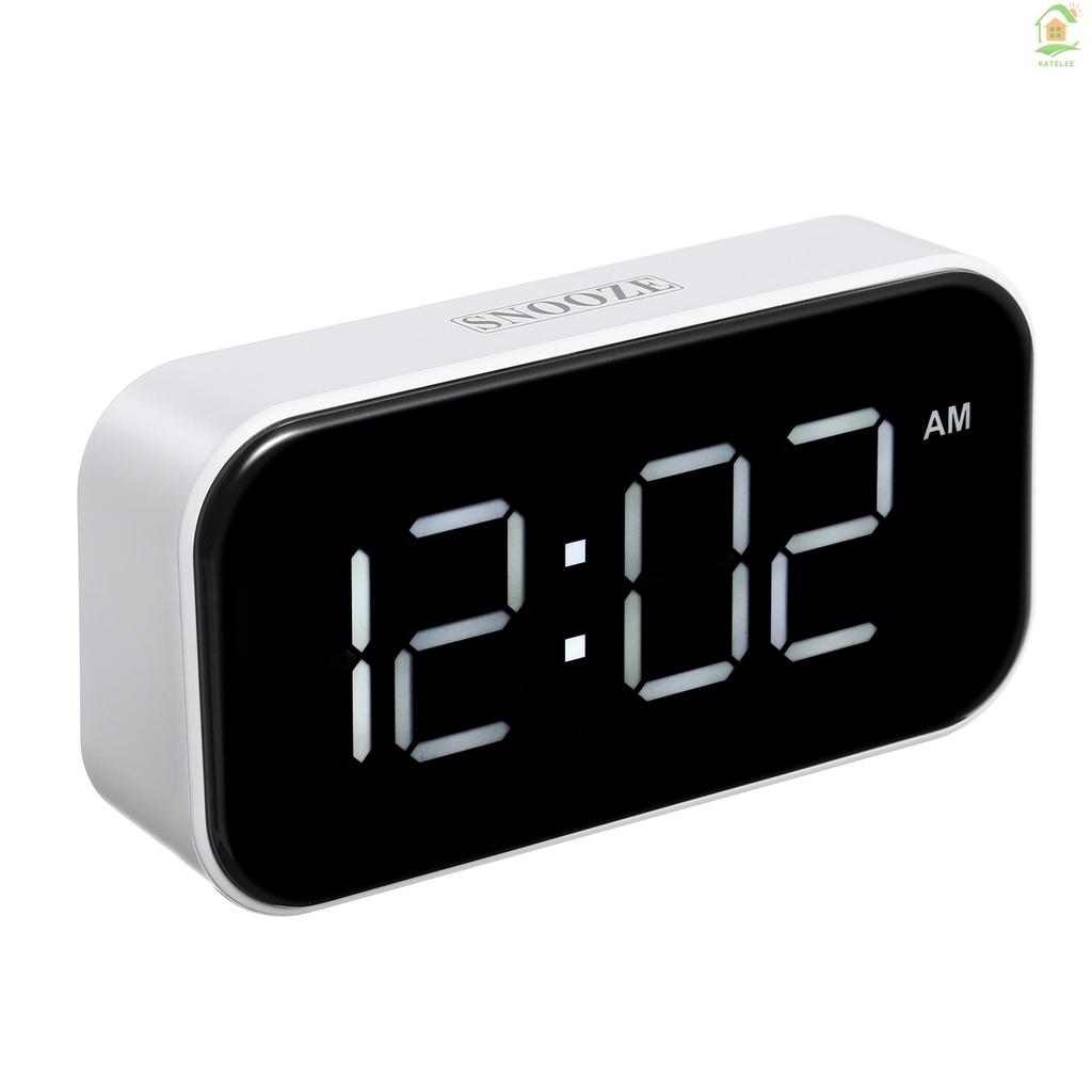 Digital 5 Inch Full Screen Alarm Clock with 6 Levels of Display
