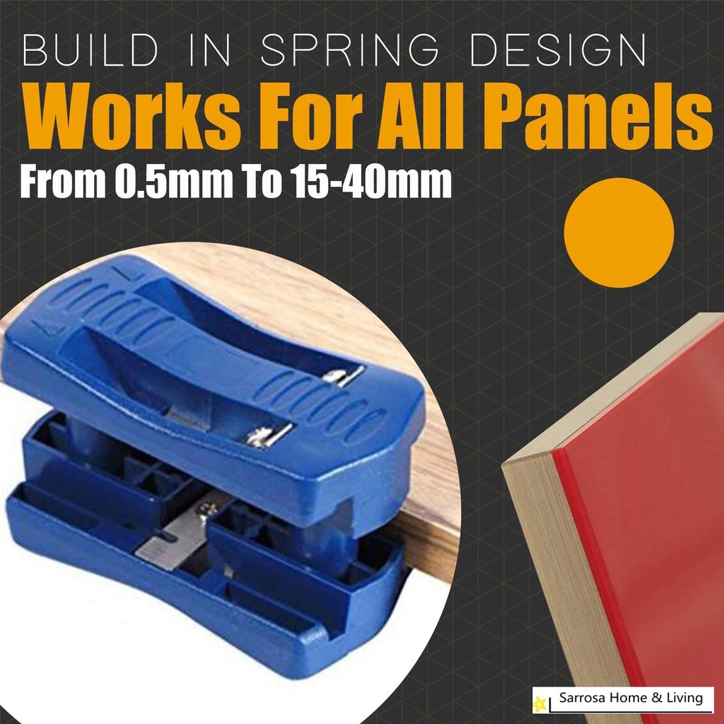 Double Edge Trimmer Wood Edge Banding Machine Manual Tail Trimming