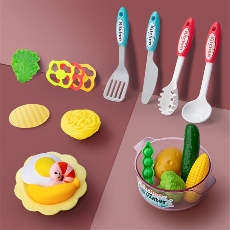 king Simulation Spray Kitchen Toy Set With Light Sound Kids Pretend