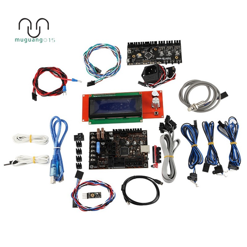 เมนบอร์ด 3 d einsy rambo 1 . 1 b+2004 lcd เซนเซอร์+pinda v 2+พาวเวอร์