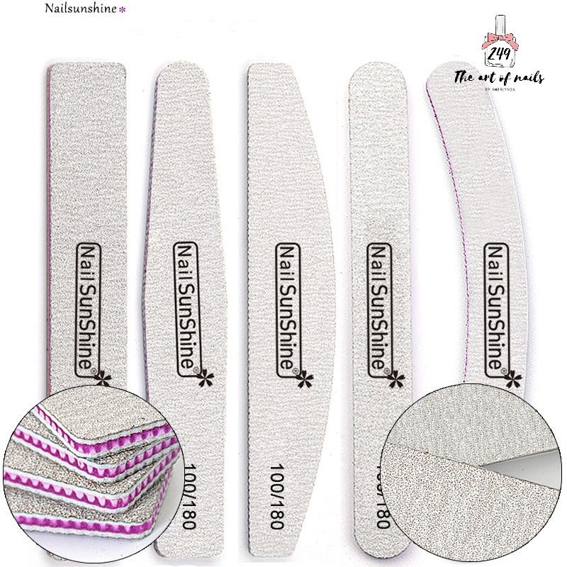 ตะไบหยาบ OPI 100/180 ทรงเพชร ทรงโค้ง ทรงสี่เหลี่ยม ทรงโค้งตัด ทรงรี