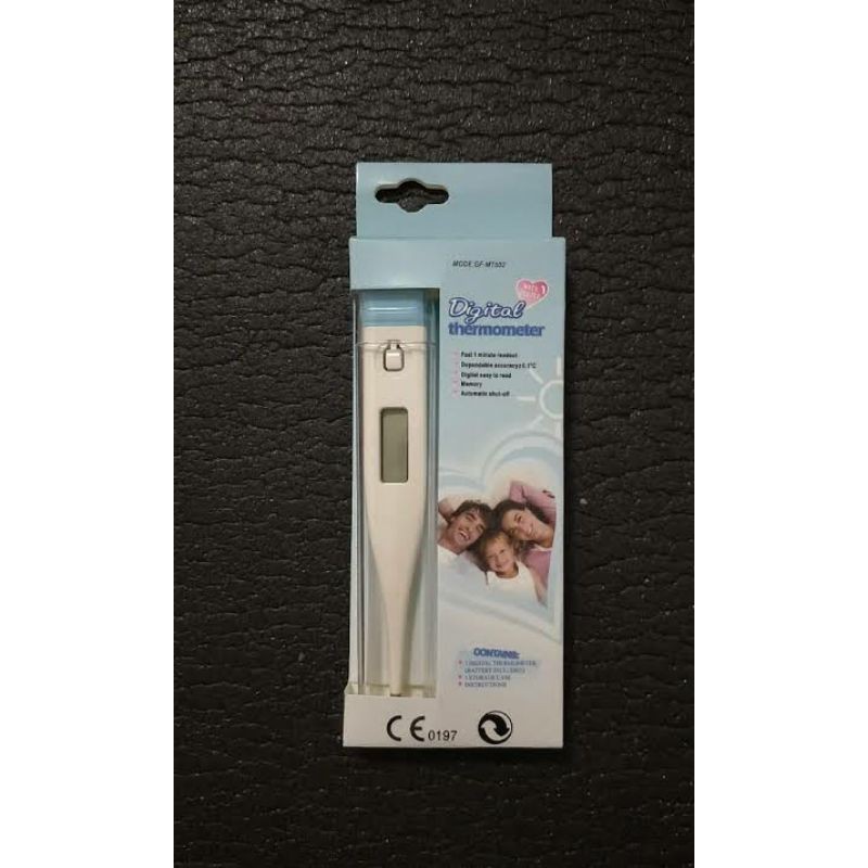 ปรอทดิจิตอล เครื่องวัดอุณหภูมิดิจิตอลอิเล็กทรอนิกส์พร้อมจอแสดงผล LCD