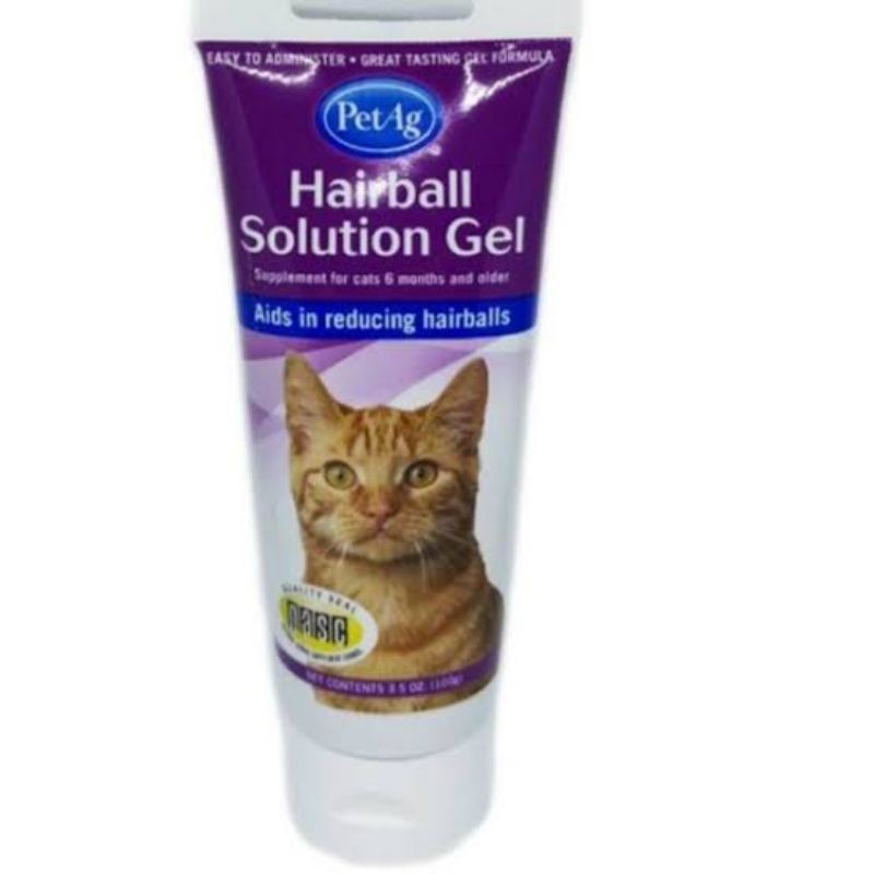 PetAg Hairball Solution Gel เจลขจัดปัญหาก้อนขน ขนาด100กรัม Shopee