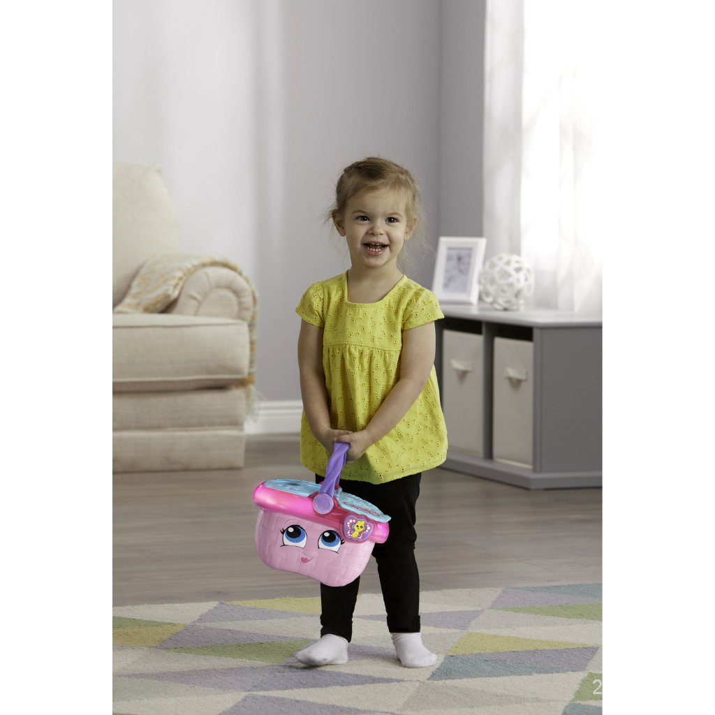 LeapFrog Shapes & Sharing Picnic Basket Pink (6 Months+) LOXn