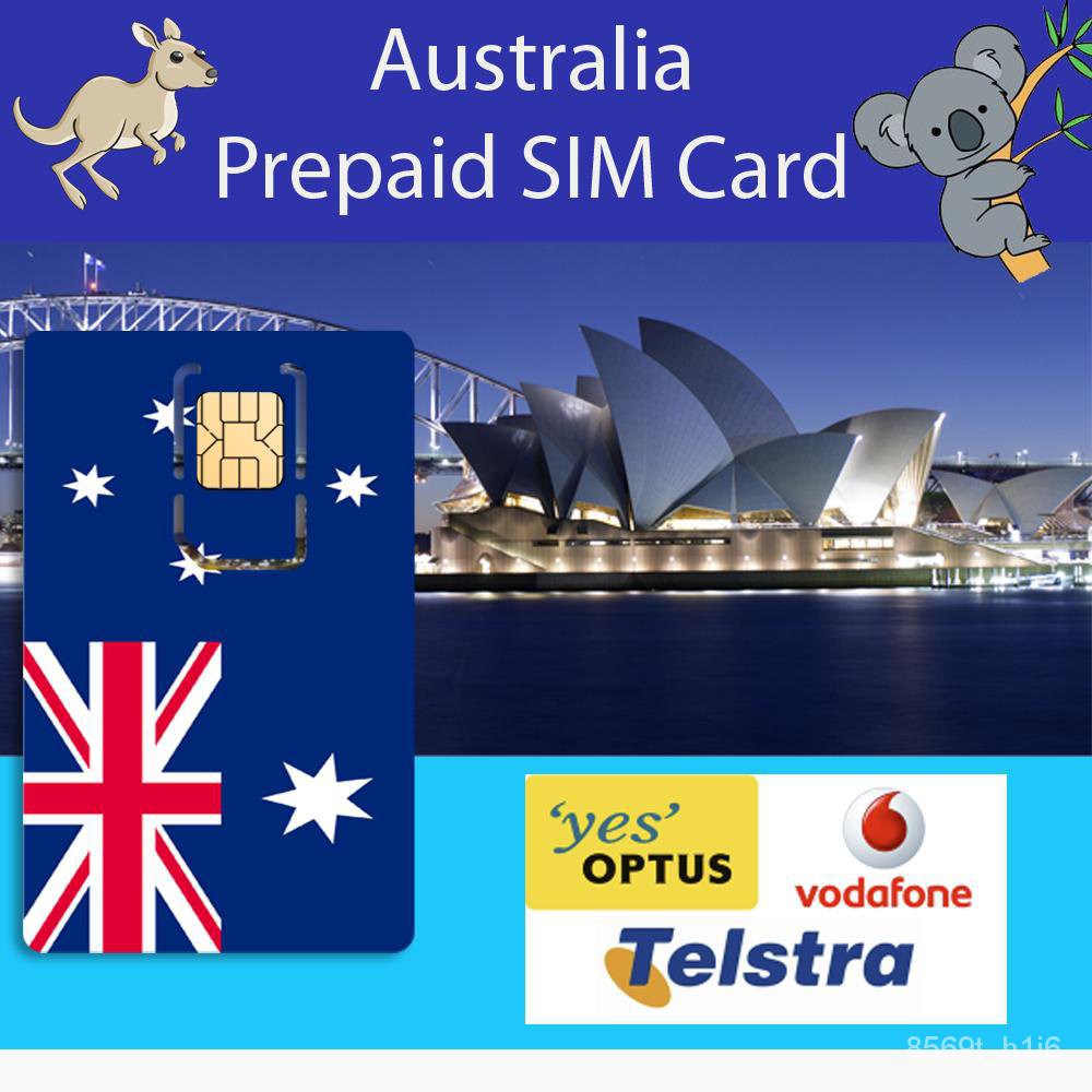 Brand NewAustralia Prepaid SIM Card (Telstra / LycaMobile, Optus and