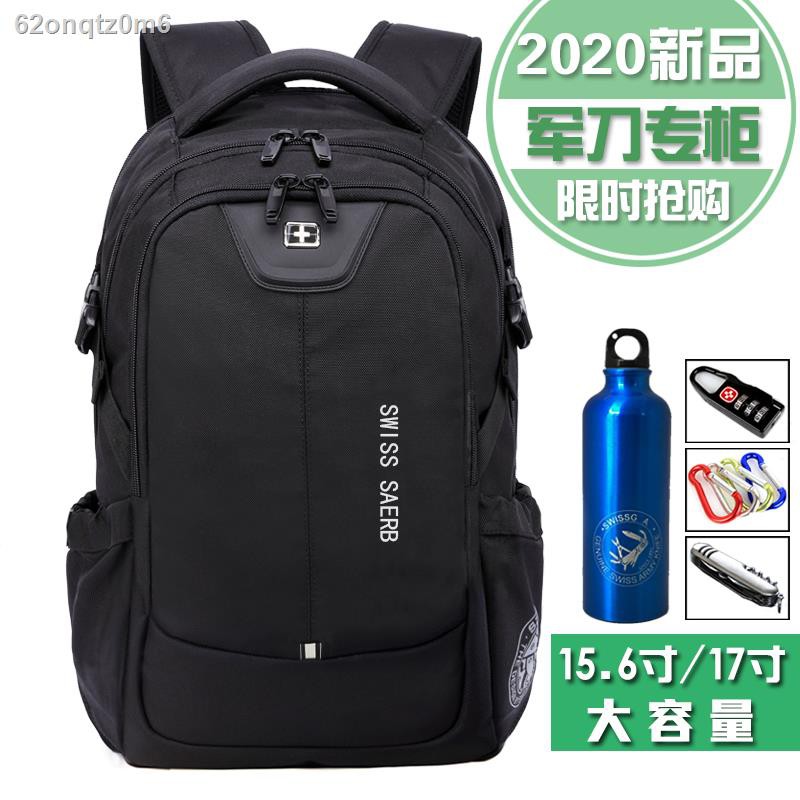 กระเป๋าแล็ปท็อปSwiss Army Knife Bag Business Travel Backpack Men and