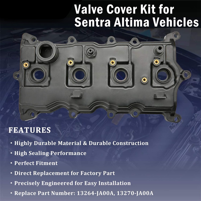 Engine Valve Cover With Oil Cap amp Gasket Bolts For Nissan Altima