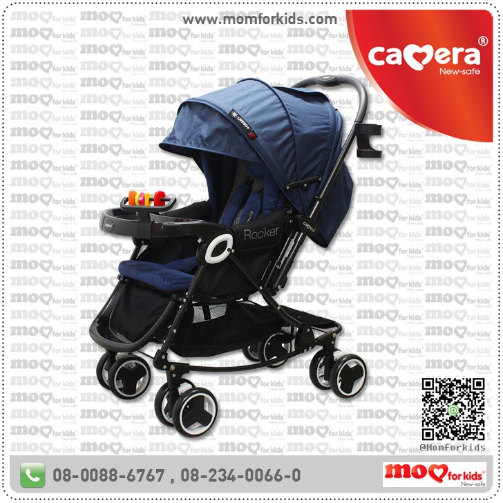 รถเข็นเด็ก Camera รถเข็น โยกได้ หลังคาปิดเต็ม เข็นหน้าหลัง Camera Baby