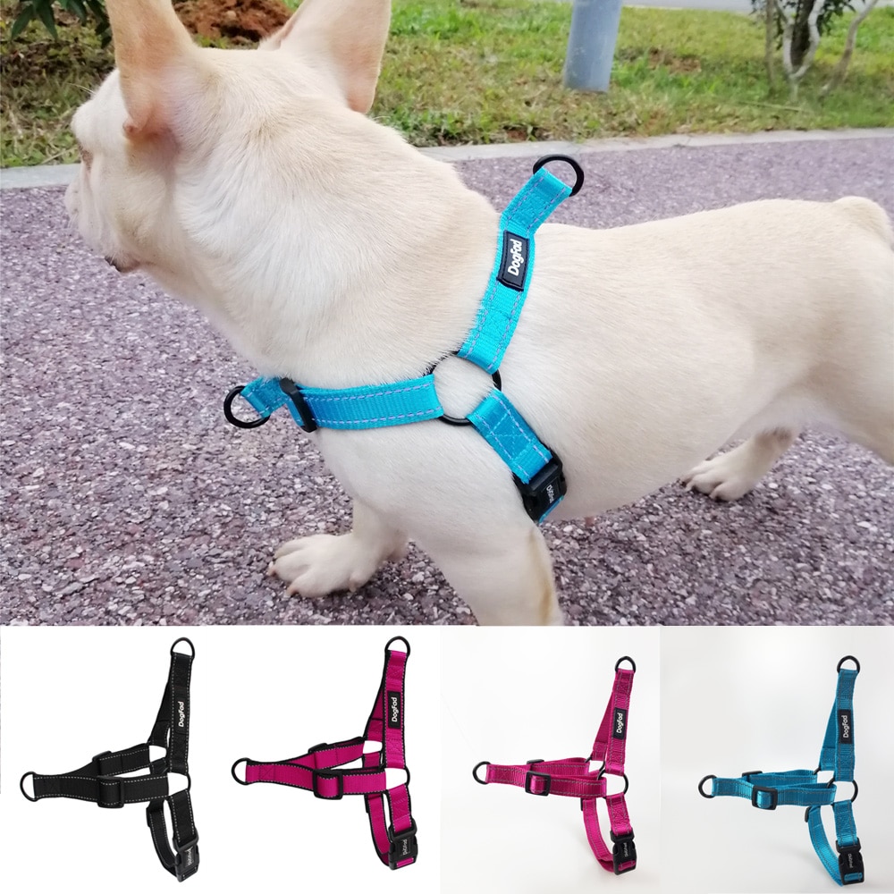Easy Walking Dog Harness Nylon Adjustable Dog Harness for Small Medium