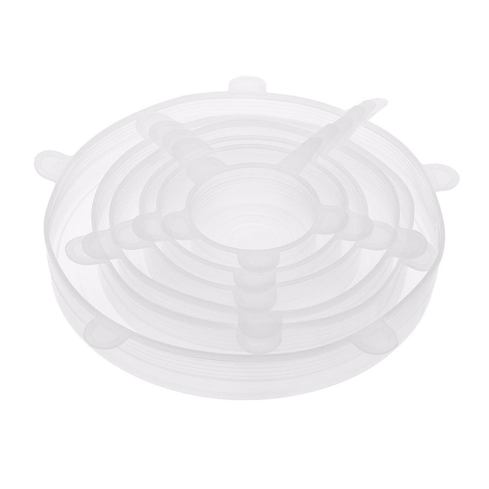 [HIGHPLES] niversal Silicone Suction Lidbowl pan cooking pot lidsilicon stretch lids