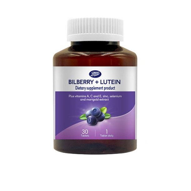 BOOTS VITAMINS บู๊ทส์ บิลเบอร์รี่ พลัส ลูทีน (ผลิตภัณฑ์เสริมอาหาร) 34.