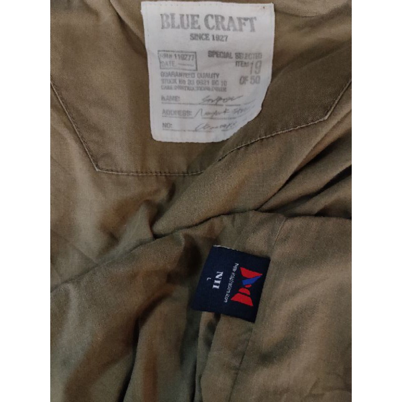 แจ็คเก็ตมือสองสภาพดีแบรนด์ NII ( new Inspiration Icon) size L