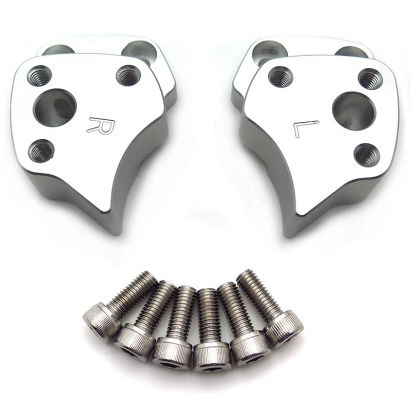 25mm Handlebar Riser for Yamaha FJR1300 FJR 1300 20012005 Silver