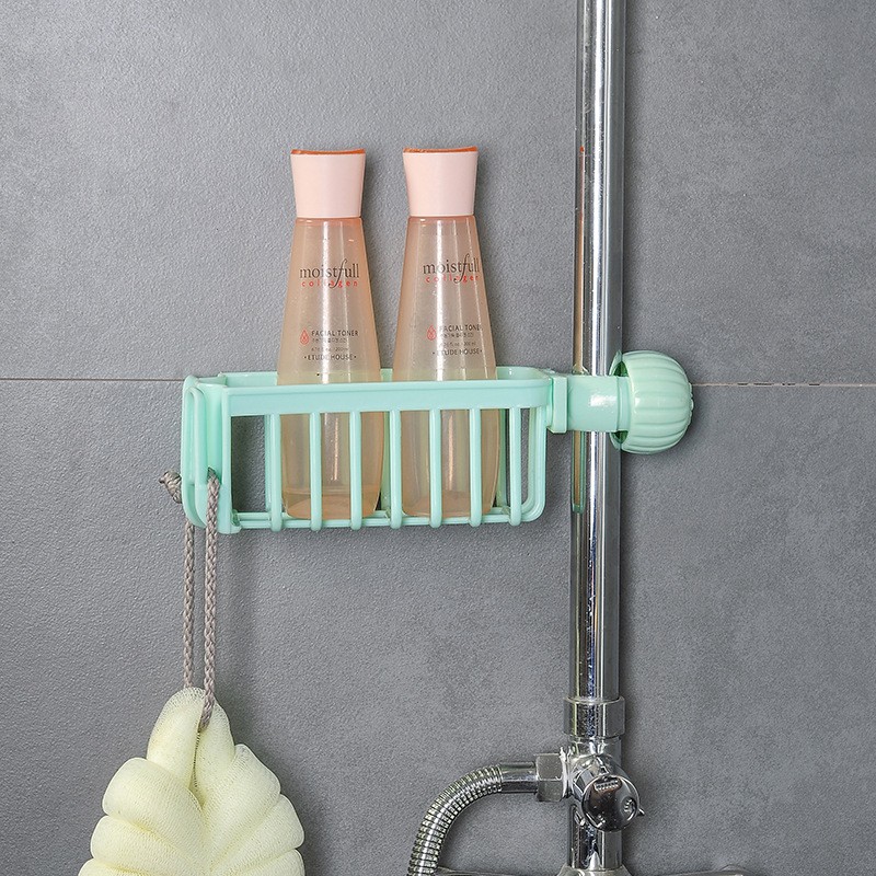 ชั้นวางของ Faucet Kitchen Storage Faucet Shelf Rack Organizer Holder