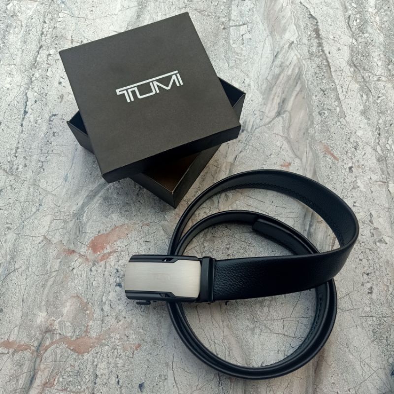 Tumi Belt Rail Belt Buckle Leather Import Quality ifqd Shopee Thailand