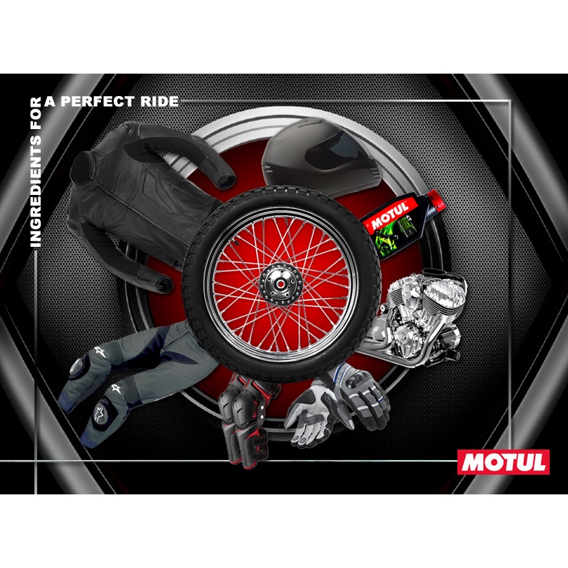 MOTUL Fuel System Clean Moto น้ำยาทำความสะอาดระบบเชื้อเพลิง หัวฉีด ขนาด