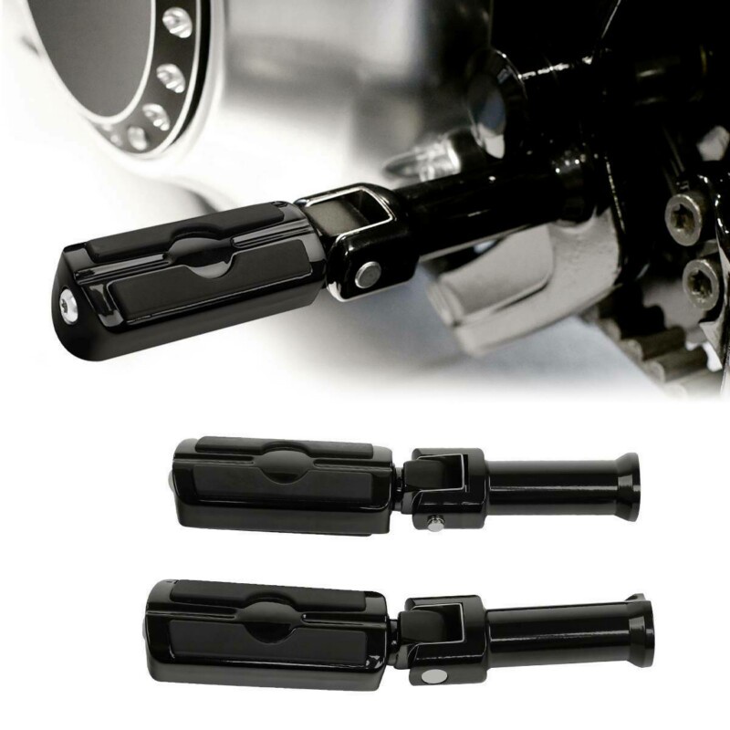 ปรับโฉม&Motorcycle Passenger Footpegs Foot Pegs Pedal Mount Kit For