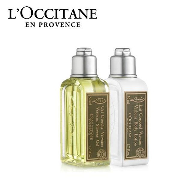 LOCCITANE Verbena Shower Gel & Body Lotion 50ml Shopee Thailand