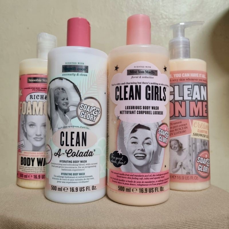 ครีมอาบน้ำตัวหอม S&G soap and glory Body Wash/Shower gel Shopee Thailand