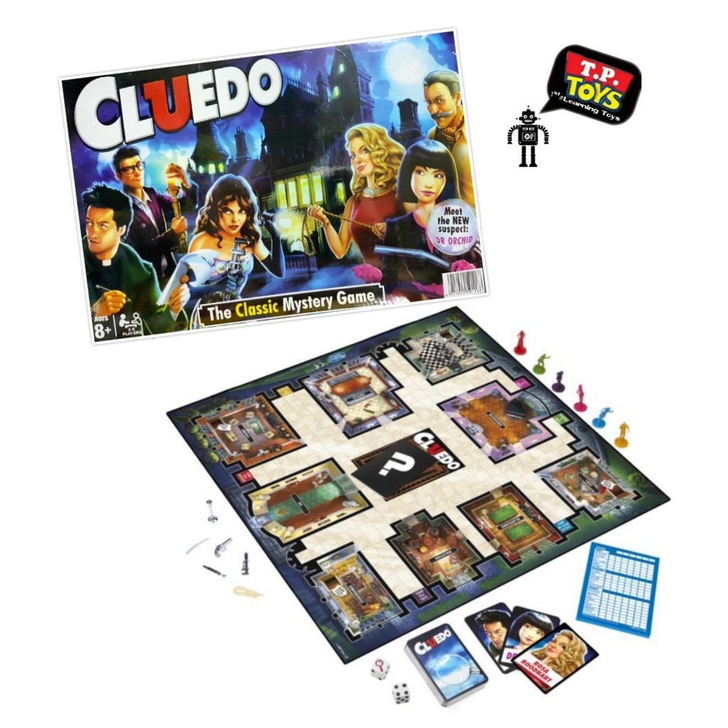 BOARD GAME เกมส์กระดาน เกมส์นักสืบหัวเห็ด Shopee