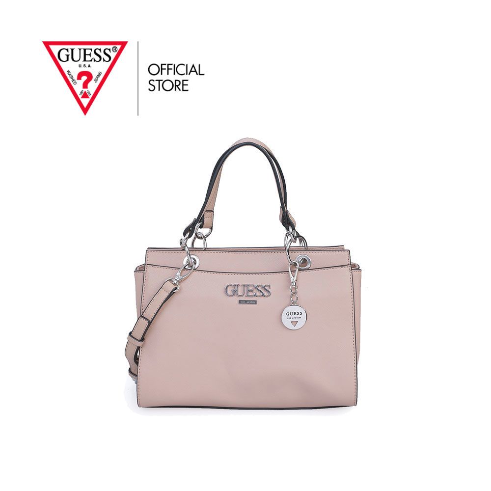GUESS กระเป๋า รุ่น SF824606 PROVINCETOWN SATCHEL สีเบจ กระเป๋าผู้หญิง