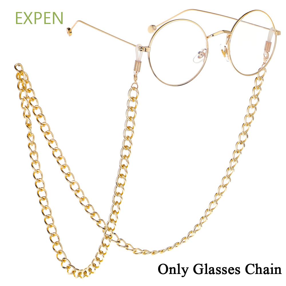 EXPEN Thick Glasses Chain Metal Reading Glasses Strap Eyeglass Chain