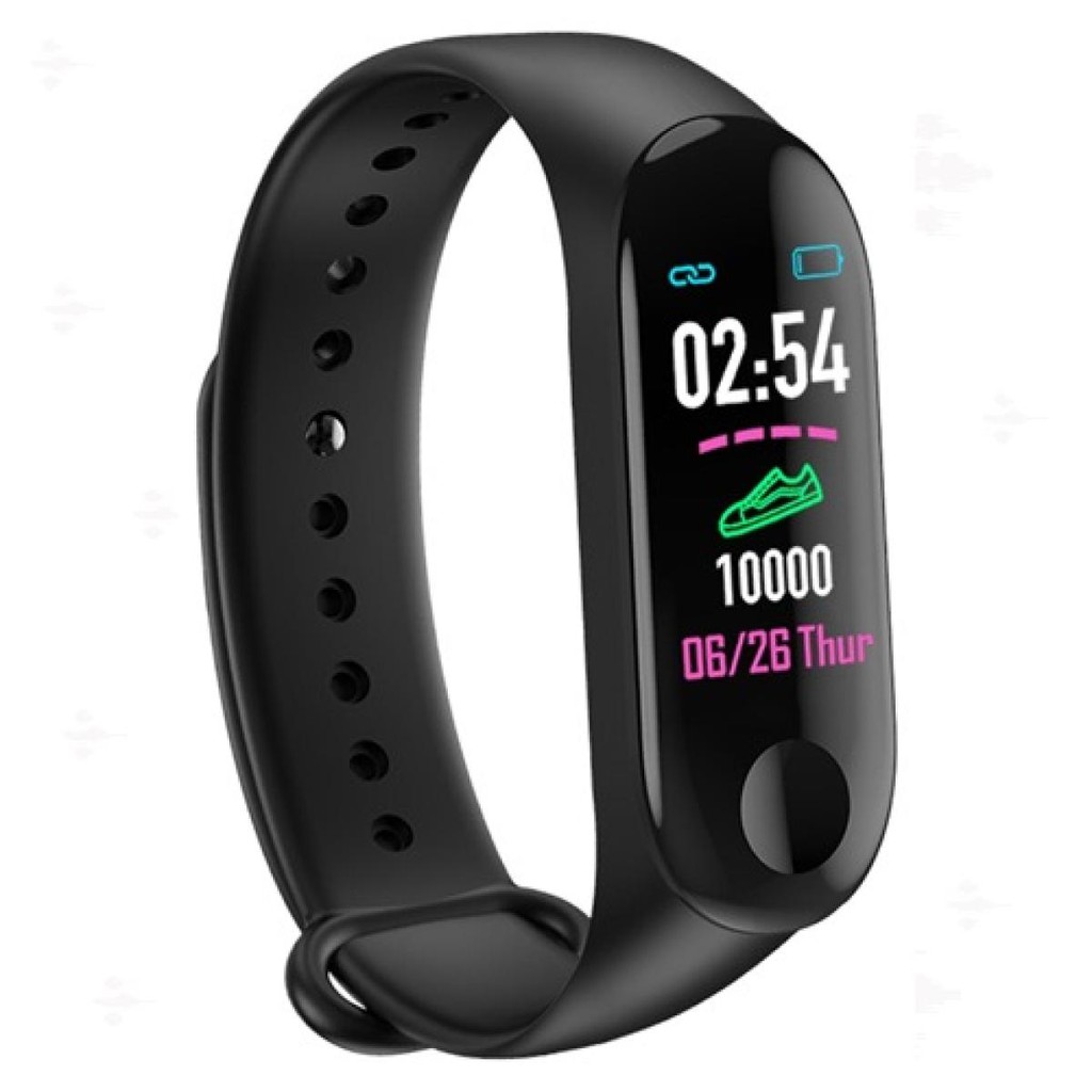 นาฬิกาสปอร์ตสมาร์ทวอทช์ Sports Smart Bracelet M3 my device mylife Shopee Thailand