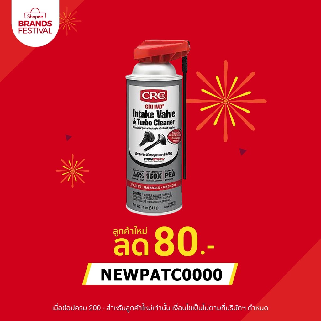 GDI Intake Valve Turbo Cleaner นํ้ายาล้างระบบไอดีเครื่องยนต์เบนซิล ขนาด